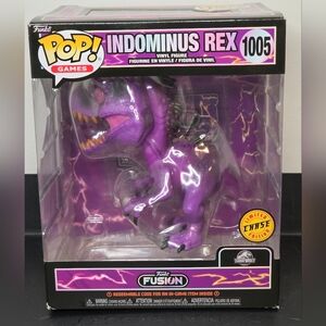 Funko Pop Funko Fusion Indominous Rex # 1005 CHASE Limited Edition!!